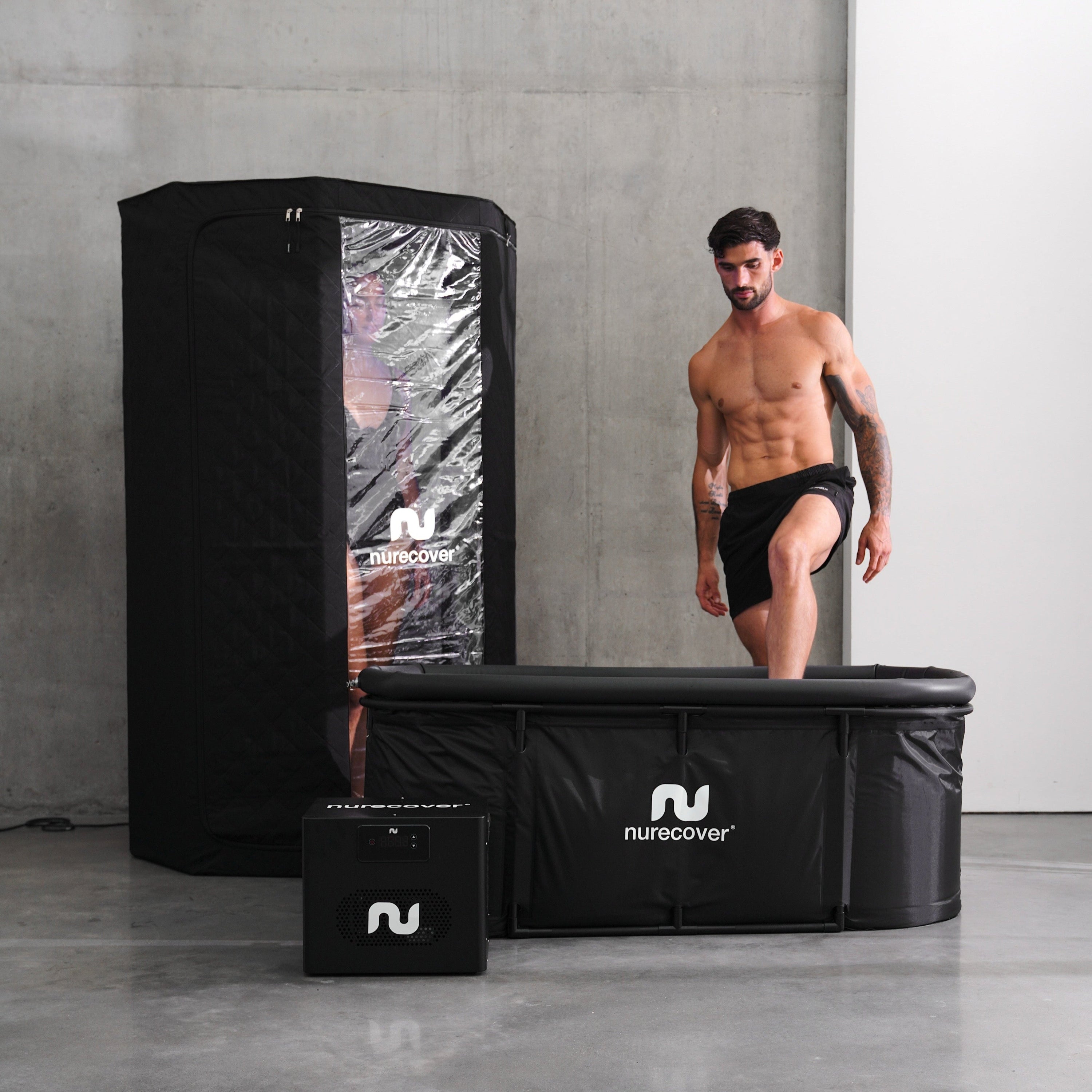 Ensemble Elite - SaunaPro + Plunge + Chiller - nurecover