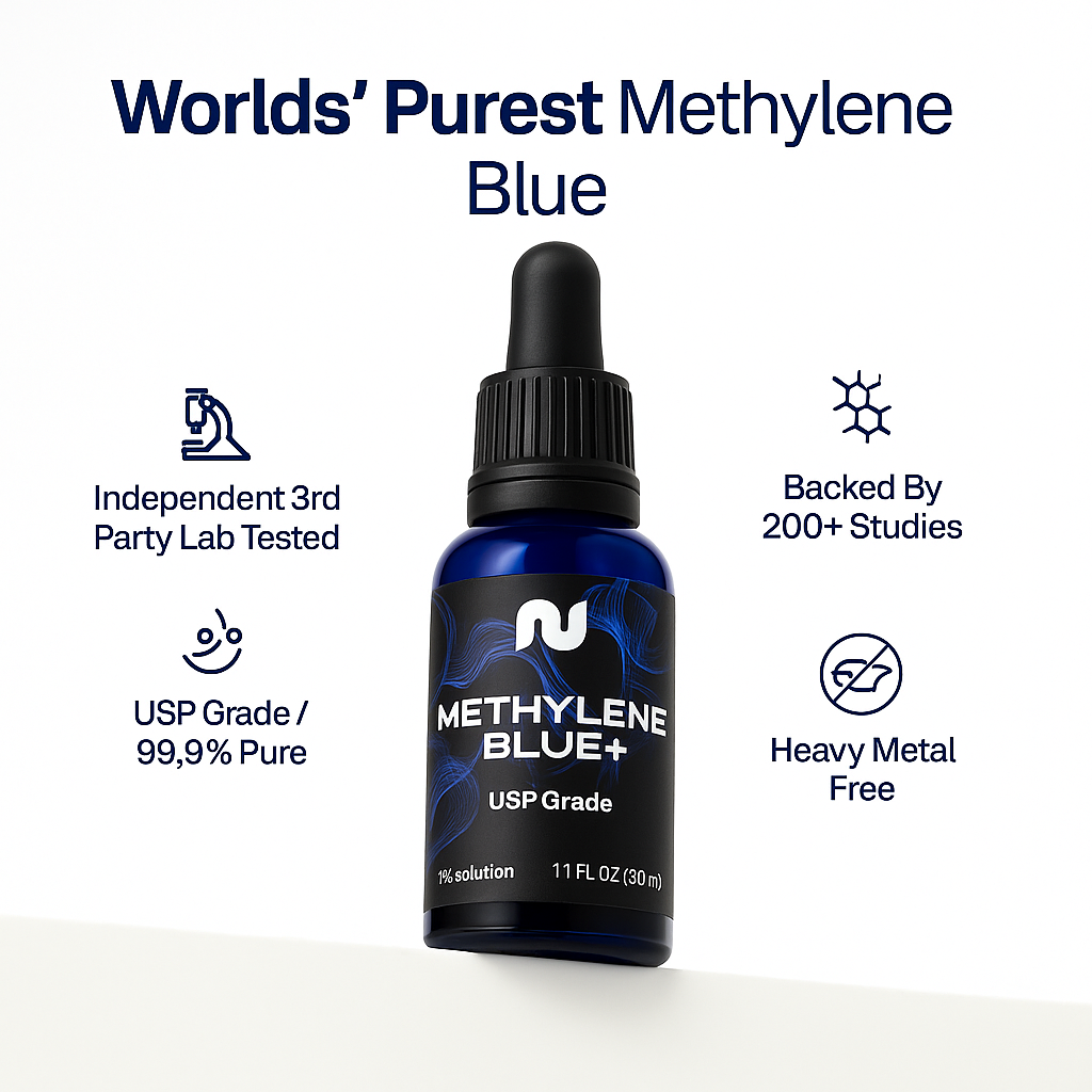 Nurecover® Ultimate Bleu de méthylène 1% 30mL (1.0 oz)