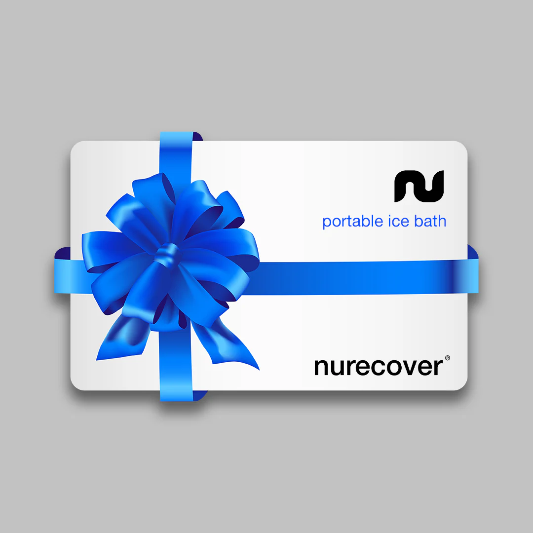 Carte cadeau de Noël - Bain de glace portable - nurecover